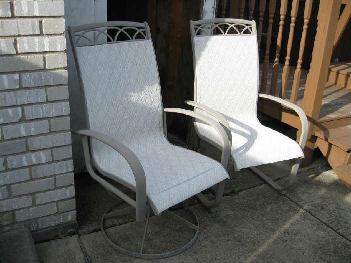 2 more patio chairs