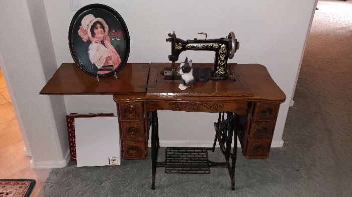 Wheeler and Wilson Antique Sewing Machine