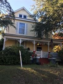Antique home available for sale in historical district of Marshall Texas