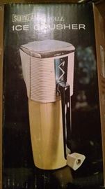 N.O.S.....NEW OLD STOCK   SWING -A-WAY WALL ICE CRUSHER...W/ ORIGINAL BOX..NEVER OPENED !!