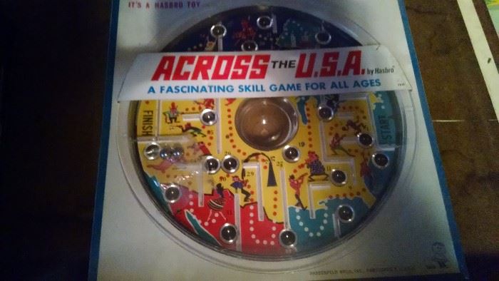 NEW IN BOX...ACROSS THE U.S.A. GAME