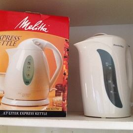 Electric tea kettles