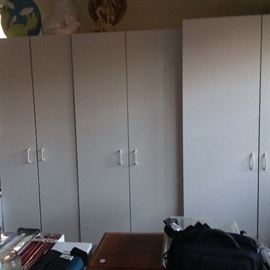 Four very nice storage cabinets