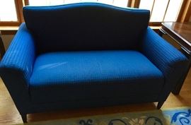 Ethan Allen Blue Loveseat