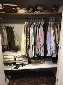 Men's clothing/shoes/caps