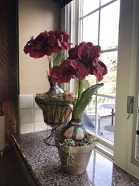 FAUX FLOWERS-HOME DECOR'