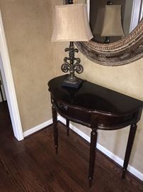 HALF MOON SIDE TABLE