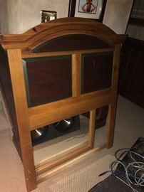 KIDS BEDROOM FURNITURE-DRESSER WITH MIRROR/HEADBOARD AND NIGHTSTANDS