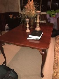 CHERRY WOOD DINING TABLE