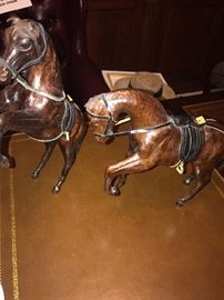 LEATHER HORSES