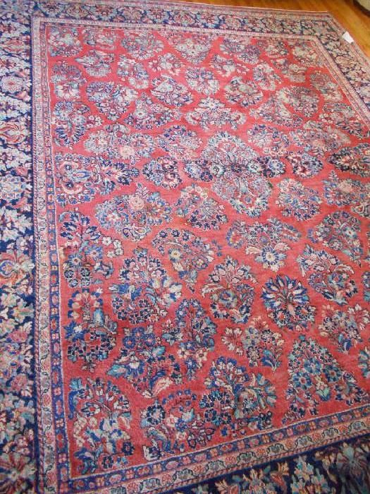 Wool, Handknotted, Sourok style rug, 10' x8'6" approx., good condition
