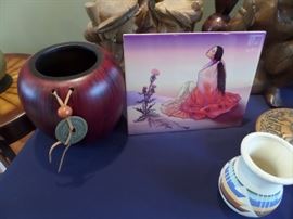 R. C. Gorman art tile