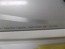 Maytag washer and dryer set, Quiet series 100, stainless steel tub, supersize capacity 