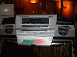 NordicTrack treadmill folds up/space saver