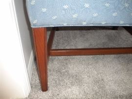 Ethan Allen Home Interiors federal-style Martha Washington High back armchair. A pair online sale for $895. You will receive a significant savings with us.