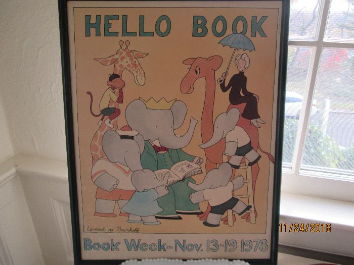 Many Vintage New York Is Book Country Posters..some signed by artist