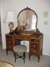1920s Vanity and stool