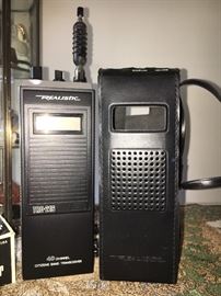 Realistic walkie-talkie with case--we've only found one so far.
