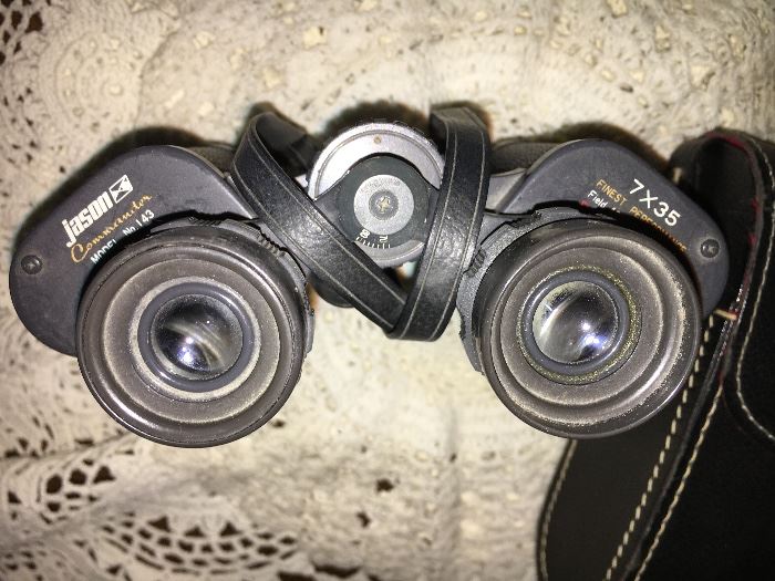 Jason Commander model 143 binoculars with case