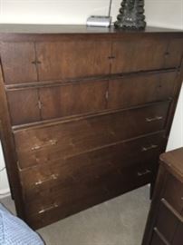 Mid century modern bedroom suite - Saga by Broyhill