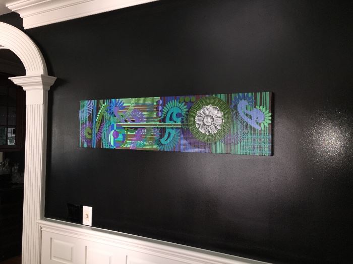 "Victorian Abstract" 12x48