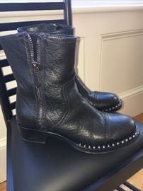 Miu Miu Black Leather boots!