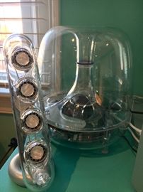 Harman Kardan Translucent speakers and sub