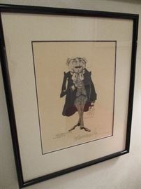G.R. Cheesebrough "Lawyer 2" signed & numbered print