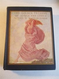 1919 "A Golden Treasury of Songs and Lyrics" by Maxfield Parrish