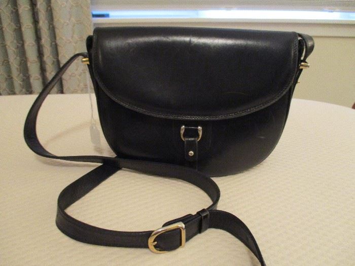Vintage Bojola saddle leather purse