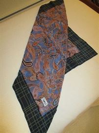 Vintage silk Yves Saint Laurent scarf
