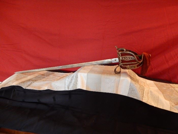 Antique Sword,  marked 1708  hilt to tip is 32 inches.  Asking $1,200.00
