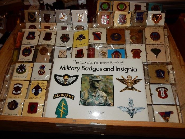 JUST IN MILITARY BADGES