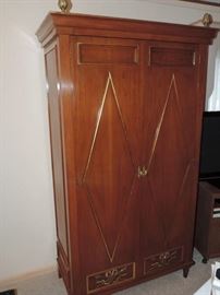 CUSTOM made Fitted Armoire by James Amster New York - OUTSTANDING Condition !