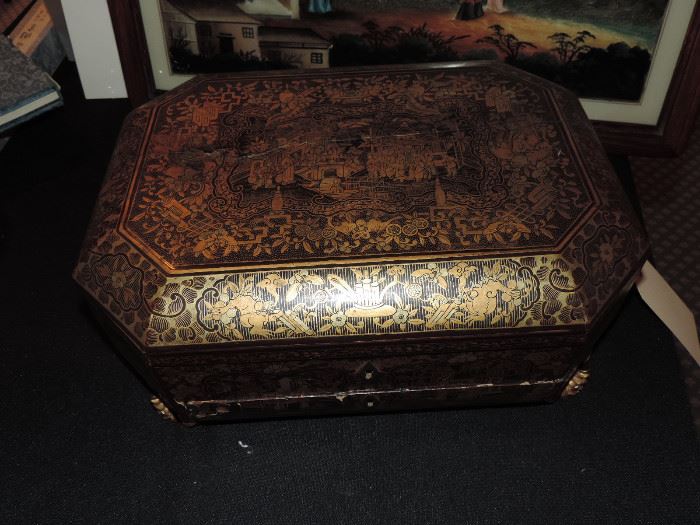 Canton Export late 18th early 19th century box