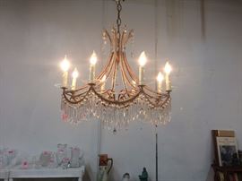 Older Crystal Chandelier