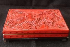 Cinnabar Lacquer Box