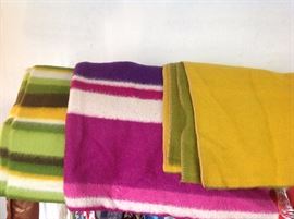 Vintage 100% Wool Blankets