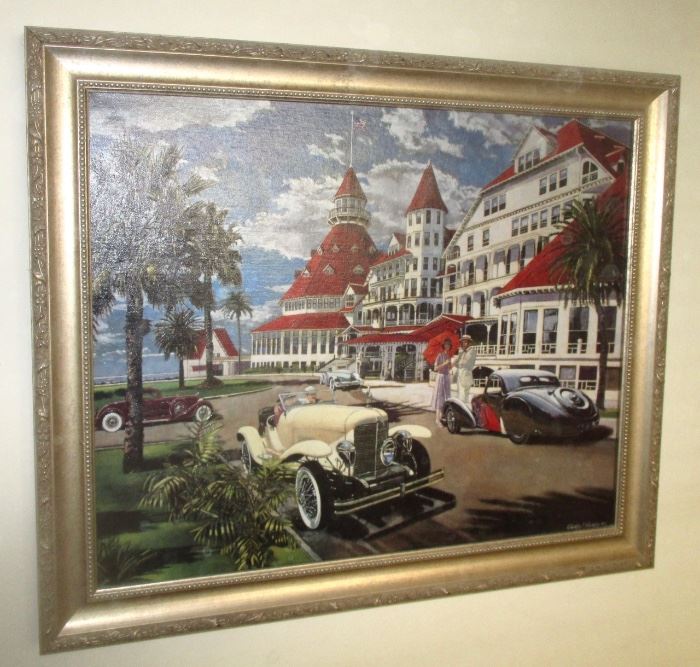 Charles Vlasics Giclee of the Hotel Del Coronado