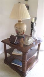 End Tables with Lamps