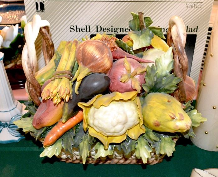 Capodimonte Vegetable Centerpiece