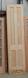 4 pine doors with 4 raised panels