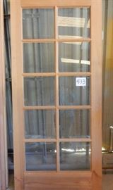 1 door with 10 lights