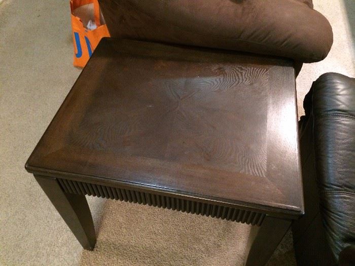 One of those end tables.