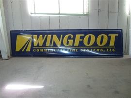 3x12 feet advertising sign