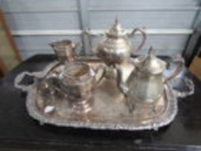 Silverplate Tea Set