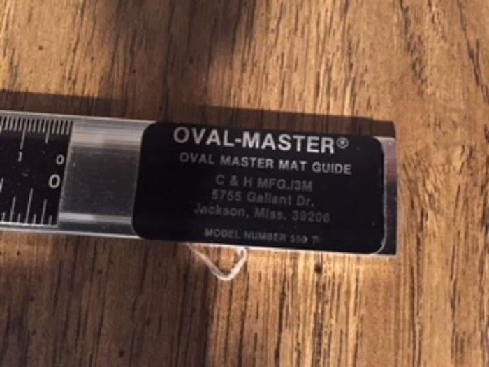 OVAL MASTER MAT GUIDE