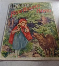 LITTLE RED RIDING HOOD VINTAGE BOOKS