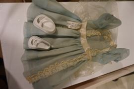 Vintage Shirley Temple dress and shoes. 
