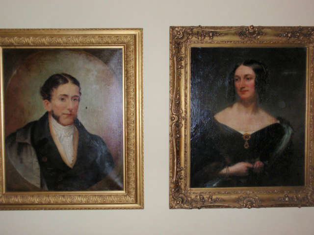 Portrait of George & Mary Jane Evelyn